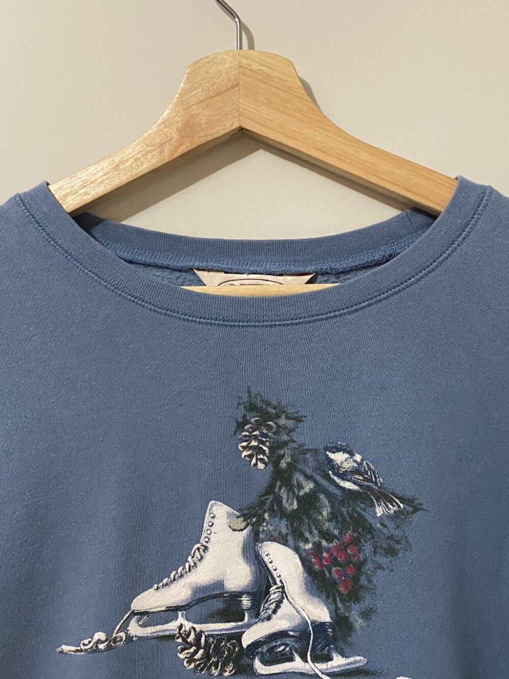 Vintage 90s Northern Reflections Crew Sweatshirt Cottagecore Winter Christmas - Picture 3 of 12